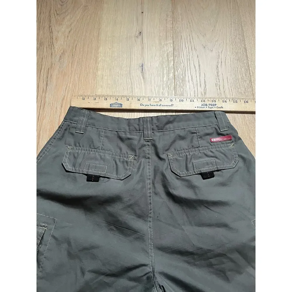 y2k Cargo Shorts Vintage 90s OTB One Tough Brand Baggy Skater Boys 18 Mens 28